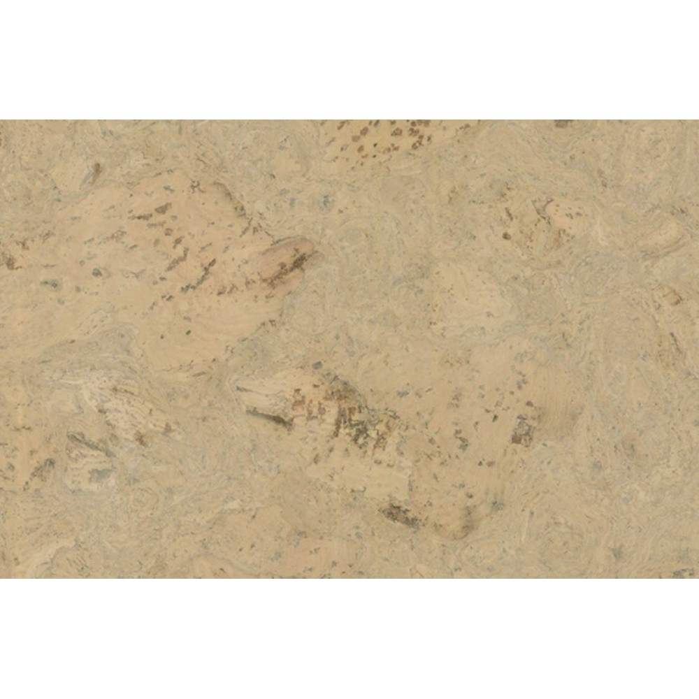 Пробковый пол Granorte Twist Cream — кремовый оттенок, 33 класс, 2,2 мм, для спальни
