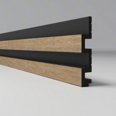 Реечная панель ПВХ Comfort 3D-Prof XL Дуб сонома 239