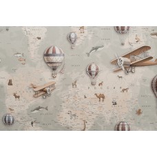 Обои виниловые на флизелине Артакс Атлас 11119-03. 1,06*10,05м