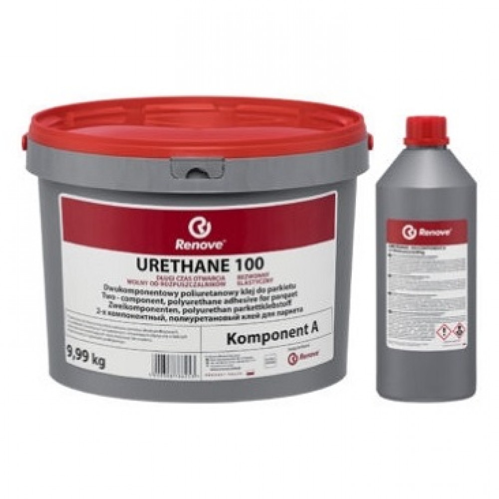 Клей Renove Urethane 100 2K полиуретановый двухкомпонентный для паркета 9,99кг